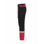 7507 SERVICEPANT PGL Black/Red D88