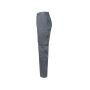 TWO-TONE MULTI-POCKET TROUSERS, GREY/SKY BLUE, 34, VELILLA