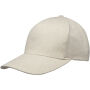 Onyx 5 panel Aware™ gerecyclede cap - Havermout