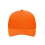6 Panel Sport Mesh Cap orange one size