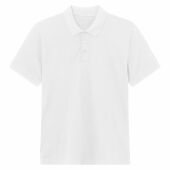 Brickstone dames polo, 200 gr/m² - Wit
