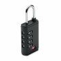 LOCK - 4-stelliges TSA Zahlenschloss - Schwarz
