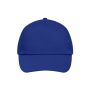 5 Panel Promo Cap Lightly Laminated royal one size