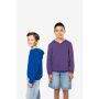 Kinder Sweater met gecontrasteerde capuchon Sky Blue / White 12/14 jaar