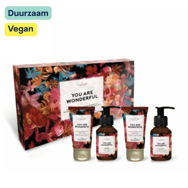 Hand & body care gift set deluxe I You are wonderful