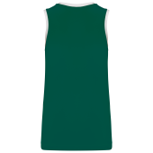 Basketbalshirt voor dames Dark Green / White L