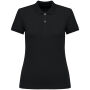 Ecologische damespolo in piquétricot Black XS