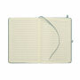 ARCOLOOP - A5 gerecycled PU notitieboek - Petrol