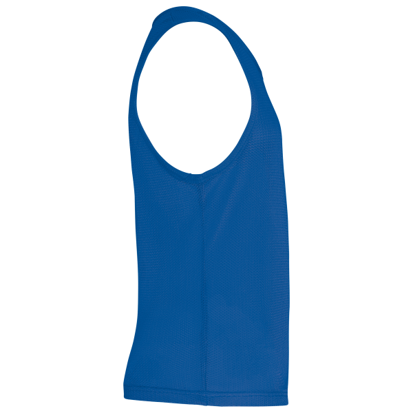 Licht trainingshesje van mesh kids Sporty Royal Blue 6/10 jaar Licht trainingshesje van mesh kids Sporty Royal Blue 6/10 jaar
