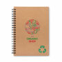 PIEDRA - Mineraalpapier notitieboek - Groen