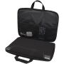 Libra 14” 2-in-1 GRS gerecycleerde laptophoes 3L - Gemêleerd houtskool