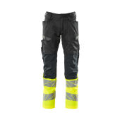 zwart/hi-vis geel