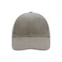 6 Panel Cap Laminated beige one size