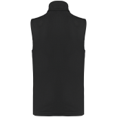 2-laagse uniseks softshell-bodywarmer Black XS