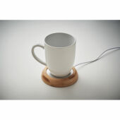 MUGLET - Bamboe mokwarmer met USB - Hout