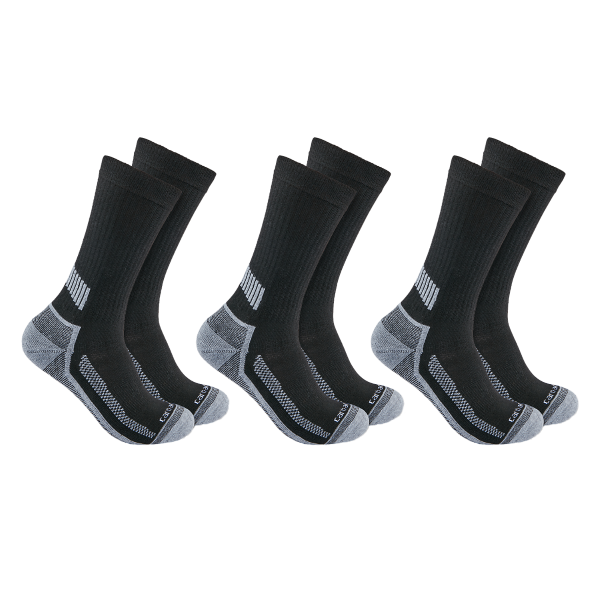 Carhartt Force Midweight Crew Sock 3 Pack