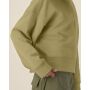 Voicer - Zwaar hoodie in een gerecycled katoen blend - Faded Olive (XXS) Voicer - Zwaar hoodie in een gerecycled katoen blend - Faded Olive (XXS)