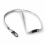 Polyester tubulaire keycord met metalen klem