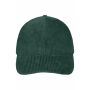 6 Panel Corduroy Cap Organic Cotton smoky green one size