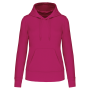 Ecologische damessweater met capuchon Fuchsia XS