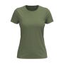 Stedman T-shirt Crewneck Classic-T SS for her 5615C Military Green-XS
