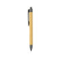 Write responsible recycled papieren pen, grijs