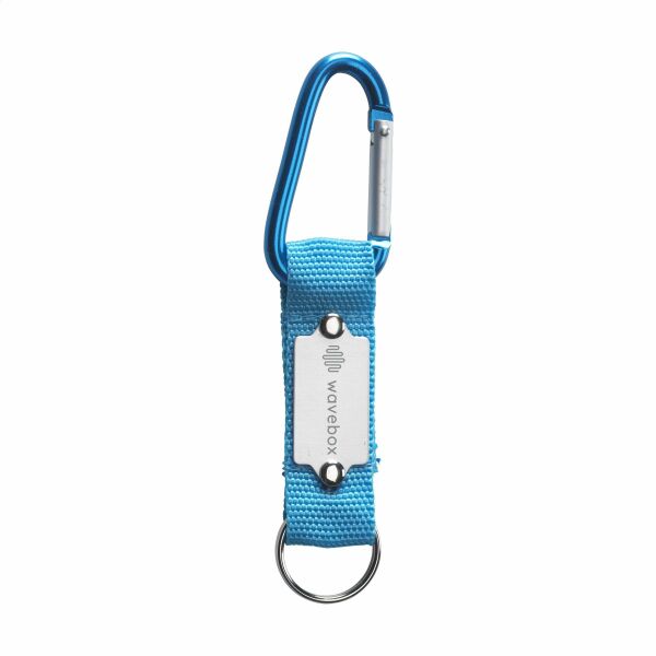 KeyTex Karabinerhaken - hellblau KeyTex Karabinerhaken - hellblau