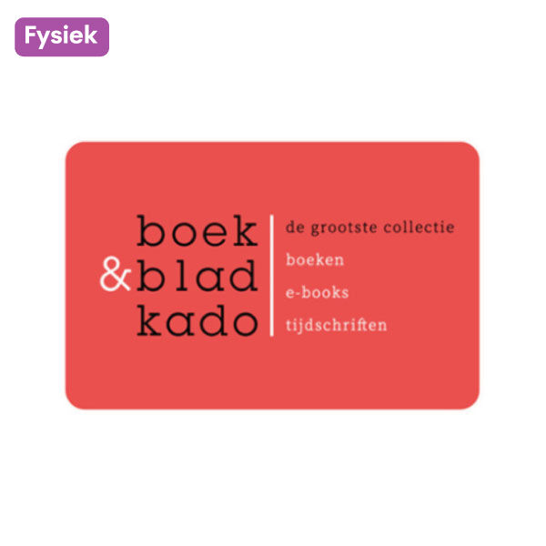 Boek & Blad Kado I Fysieke kaart