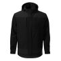Winter softshell jacket men's Vertex black S