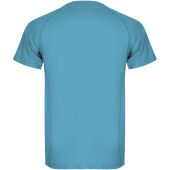 Montecarlo sportshirt met korte mouwen voor heren - Turkoois - 3XL