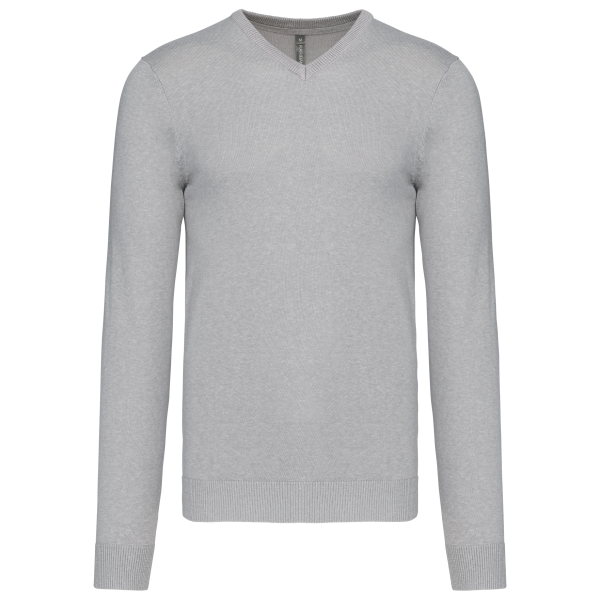 Pull col V homme Grey Melange XXL Pull col V homme Grey Melange XXL