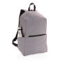 Schicker PU 15.6" Laptop-Rucksack, grau