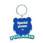 Gepersonaliseerde NFC-sleutelhanger van PVC-rubber met een dubbelzijdig logo-ontwerp