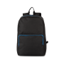 Rugzak met contrasterende ritssluiting Black / Royal Blue One Size