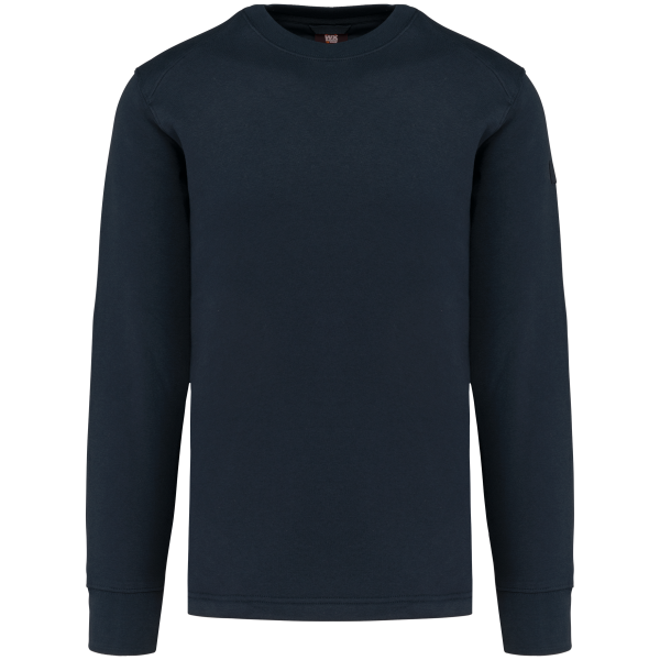 Sweater ingezette mouwen