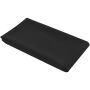 Althea sporthanddoek 50 x 100 cm - Zwart