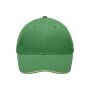 Light Brushed Sandwich Cap green/beige