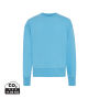 Iqoniq Kruger gerecycled katoen relaxed sweater, tranquil blue (XL)