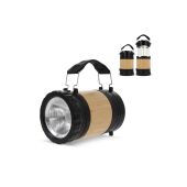 ABS & Bamboo Lantern & Torch - Black
