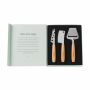 Wooosh Valdoro Cheese Tool Set - houtbruin Wooosh Valdoro Cheese Tool Set - houtbruin