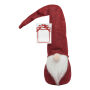 HANS - Vilten kerstkabouter met puntmuts rood HANS - Vilten kerstkabouter met puntmuts rood