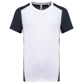 White / Navy