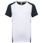 Ecologisch sport-T-shirt in twee kleuren voor heren White / Navy S