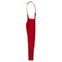 Workwear Pants with Bib - COLOR - red/navy 44