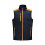 Printer Prime Softshell Vest Navy/HVIS Or 5XL Printer Prime Softshell Vest Navy/HVIS Or 5XL