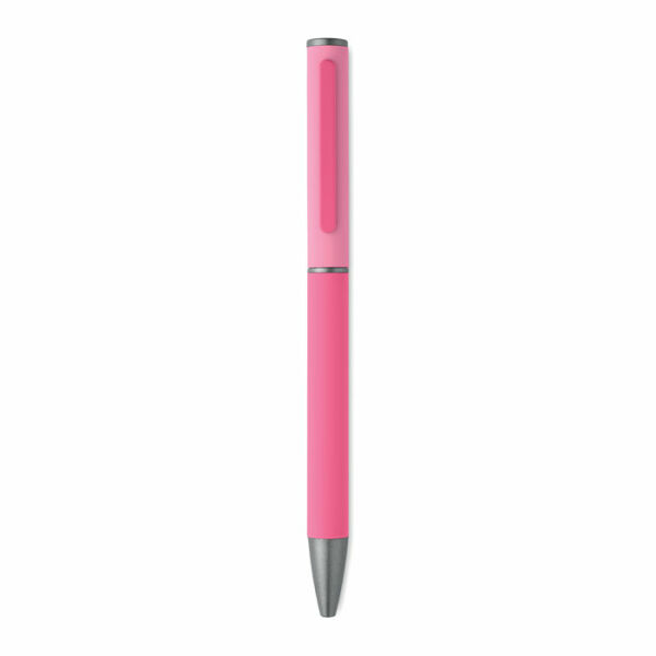 FILLAN - Gerecyclede alu balpen - Fuchsia FILLAN - Gerecyclede alu balpen - Fuchsia