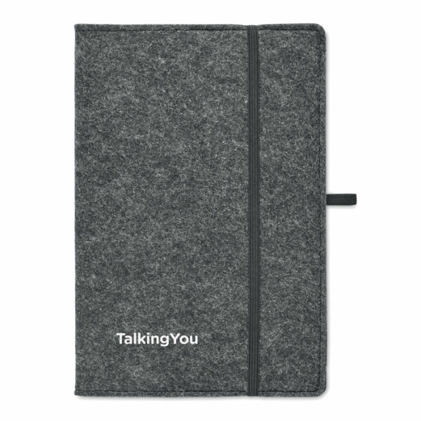 FELTBOOK - A5 notitieboekje RPET vilt