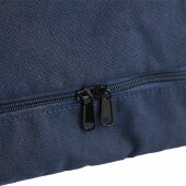 Gerecyclede polycotton (330 gsm) totepack Osric blauw