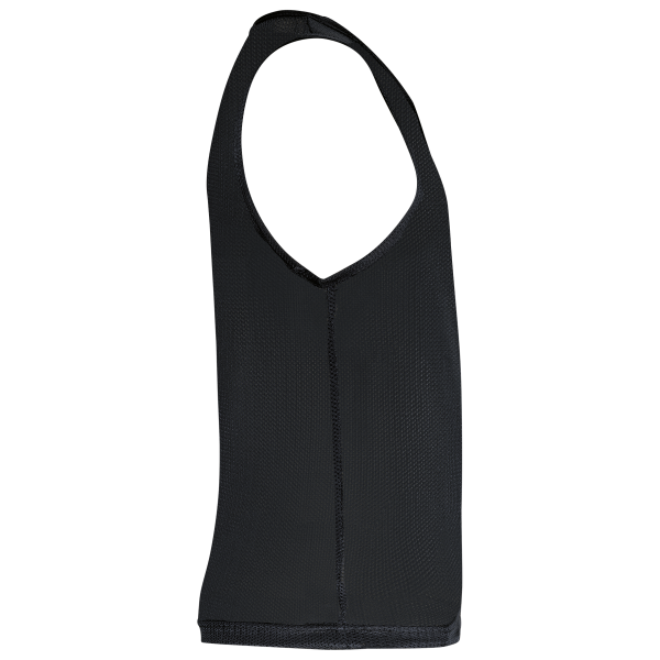Licht trainingshesje van mesh kids Black 6/10 jaar Licht trainingshesje van mesh kids Black 6/10 jaar