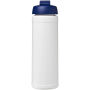 Baseline® Plus 750 ml sportfles met flipcapdeksel - Wit/Blauw